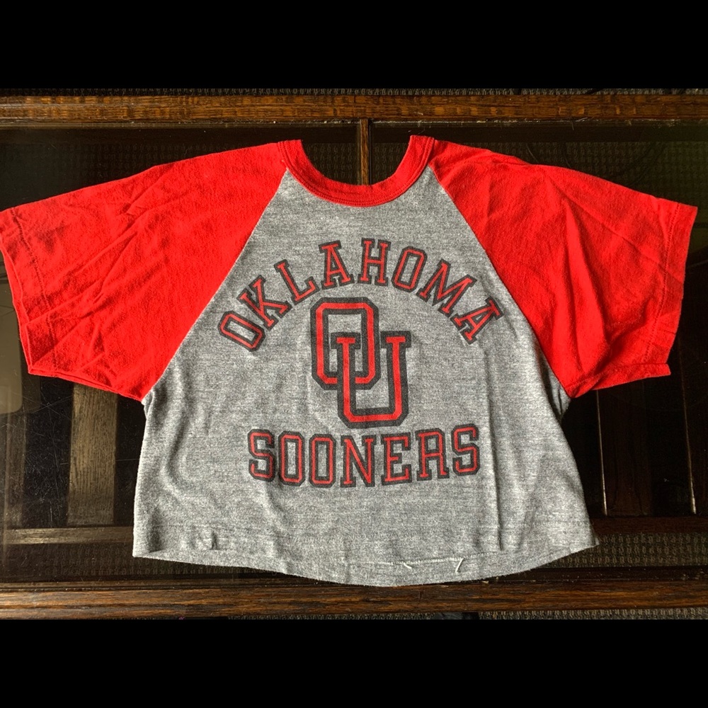 Genuine Vintage Oklahoma Sooners Crop Tee
